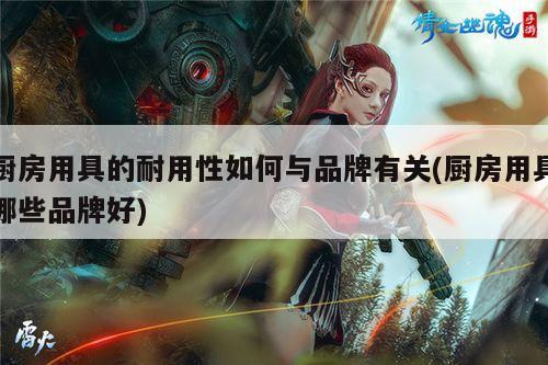 beat365官网登录|厨房用具的耐用性如何与品牌有关(厨房用具哪些品牌好)