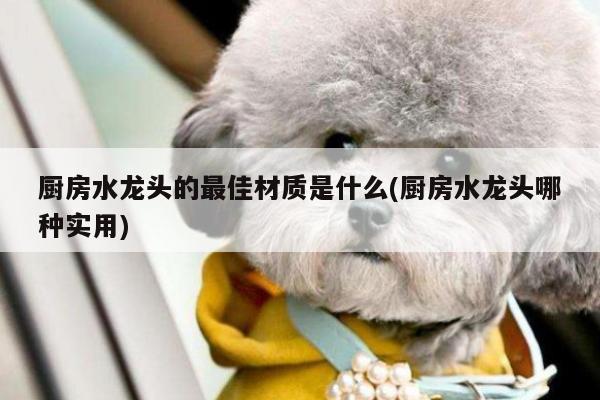 厨房水龙头的最佳材质是什么(厨房水龙头哪种实用)【beat365平台】