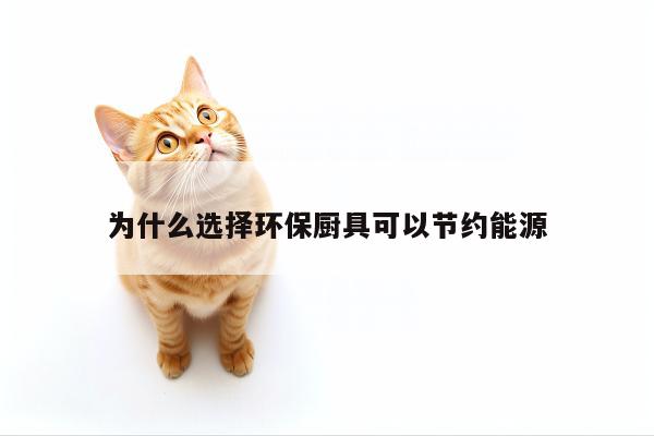 beat365平台|为什么选择环保厨具可以节约能源